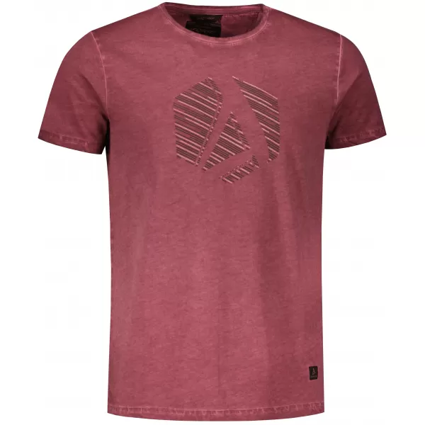  Tricou pentru bărbați ALTISPORT BARCLAY BURGUNDIA 