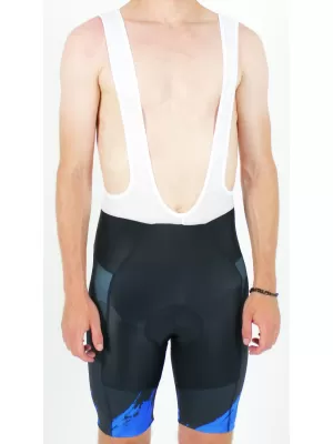 Pantaloni scurți premium pentru ciclism pentru bărbați ALTISPORT SWE/ALM01S13 ALBASTRU