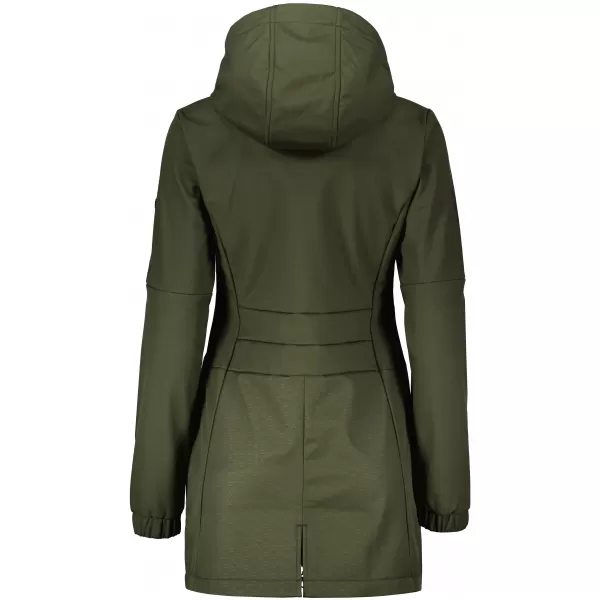  Palton softshell dama KIXMI RHODIE MILITAR 