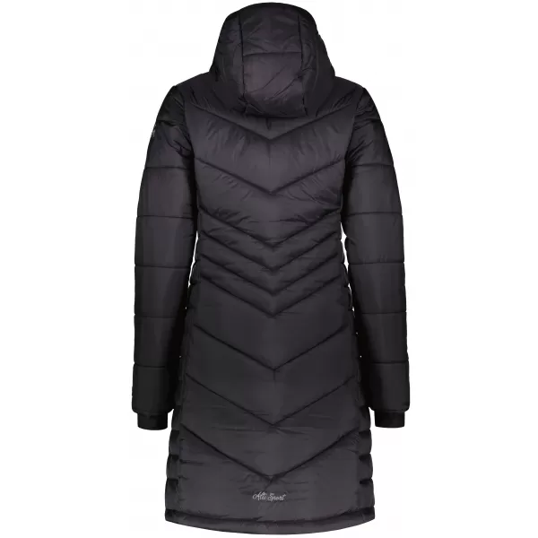  Palton de femei ALTISPORT ELIMA LCTB216 NEGRU 