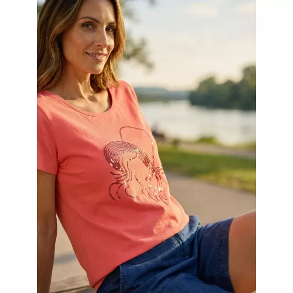  Tricou pentru femei KIXMI ROCCA CORAL 
