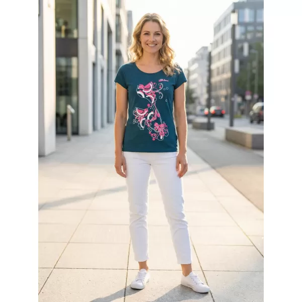  Tricou pentru femei ALTISPORT ALW179122 KEROSENUL 