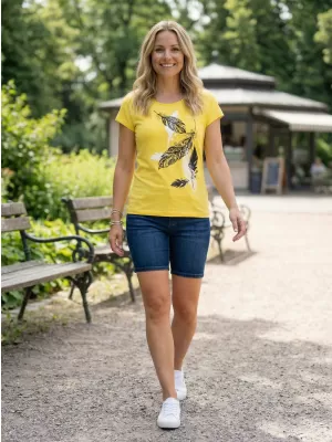 Tricou pentru femei ALTISPORT ALW178122 LĂMÂIE