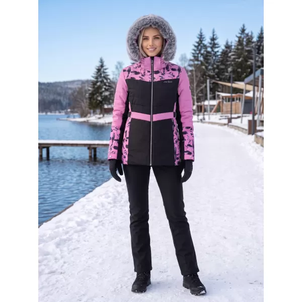  Geaca de iarna dama ALTISPORT BIANCA VIOLET 