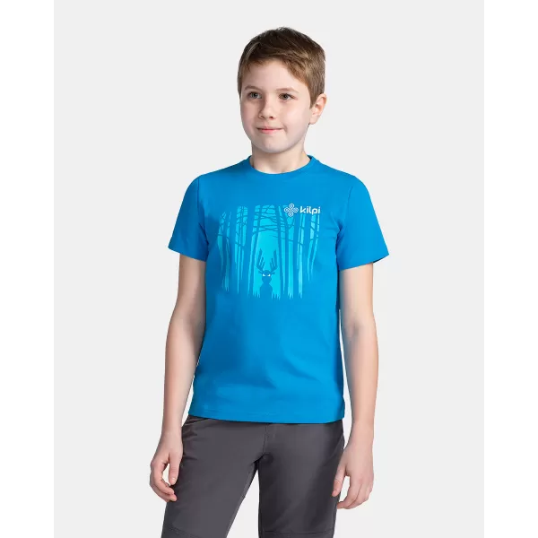  Tricou băieți KILPI SALO-JB TJ0303KI ALBASTRU 