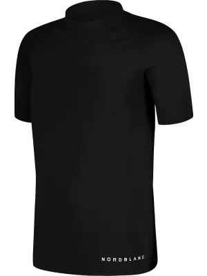 Tricou pentru copii cu protectie UV NORDBLANC BRINY NBSKF7870 NEGRU