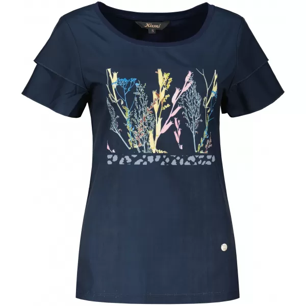  Tricou pentru femei KIXMI RIANNA ALBASTRU INCHIS 