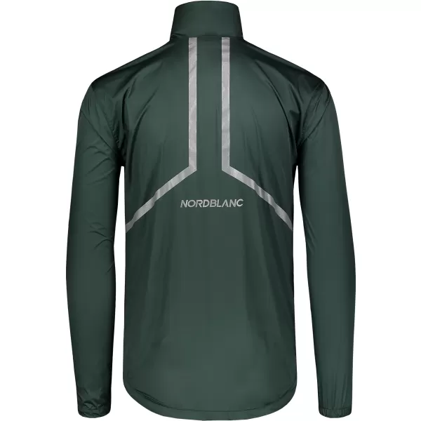  Jachetă sport pentru bărbați NORDBLANC REFLECTIVE NBSJM7899 VERDE ÎNCHIS 