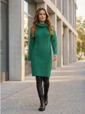 Pulover lung de dama ALTISPORT BELLA VERDE