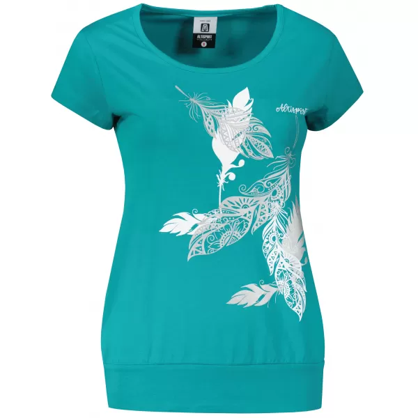  Tricou pentru femei ALTISPORT ALW178120 TURCOAZ ÎNCHIS 