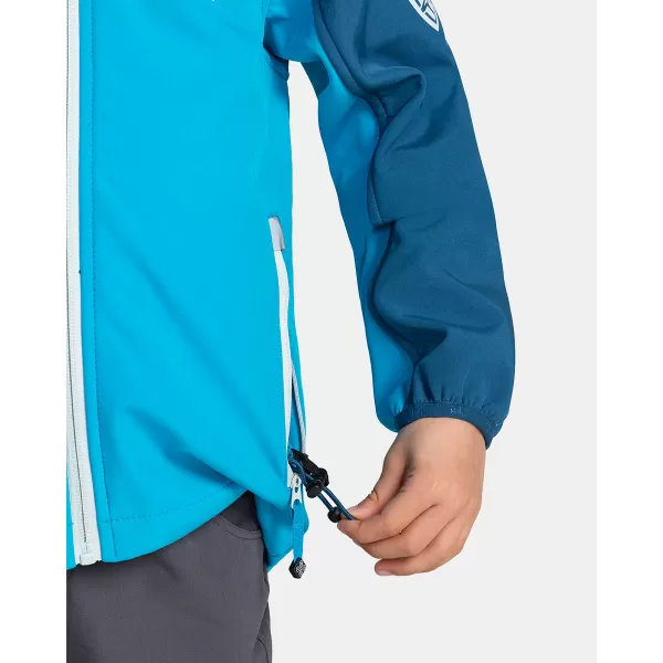  Jachetă softshell pentru copii KILPI RAVIO-J TJ0103KI ALBASTRU 