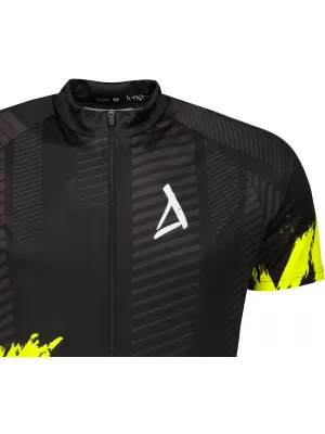 Tricou de ciclism premium pentru bărbați ALTISPORT SWE/ALM01S11 GALBEN NEON