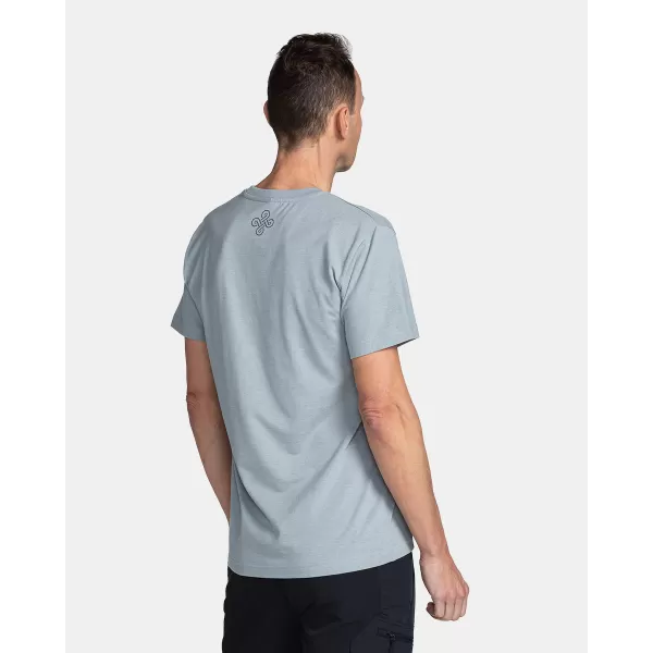  Tricou pentru bărbați KILPI SKULLY-M TM0377KI GRI DESCHIS 