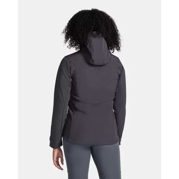  Jachetă softshell pentru femei KILPI RAVIA-W TL0109KI GRI ÎNCHIS/ALBASTRU 