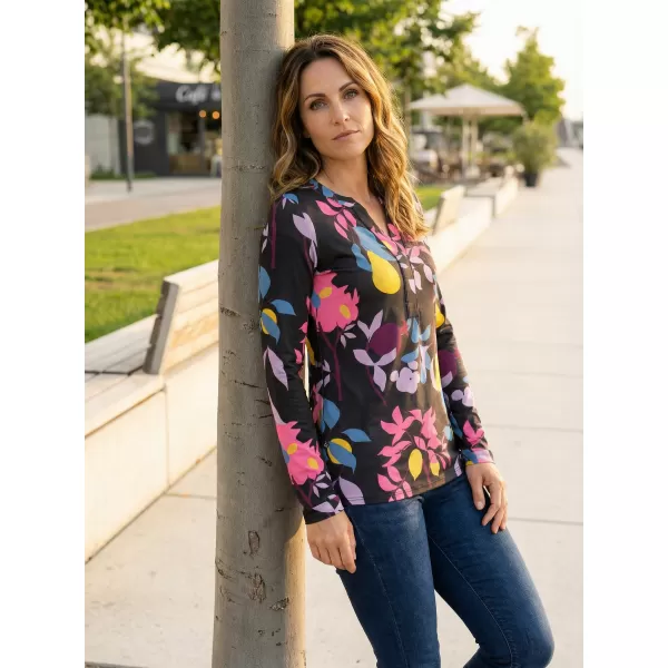  Tricou pentru femei KIXMI ROWENA NEGRU 