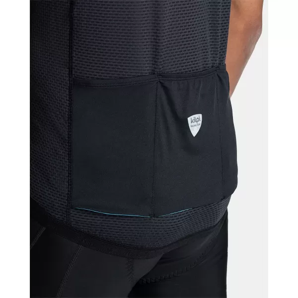  Tricou de ciclism pentru bărbați KILPI PICARD-M TM0356KI NEGRU 