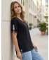 Tricou pentru femei KIXMI RANYA NEGRU