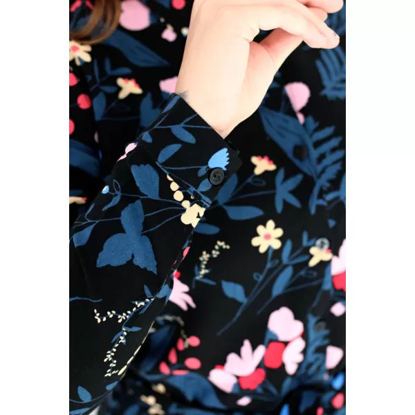  Rochie cămașă de damă KIXMI ROSITA NEGRU 