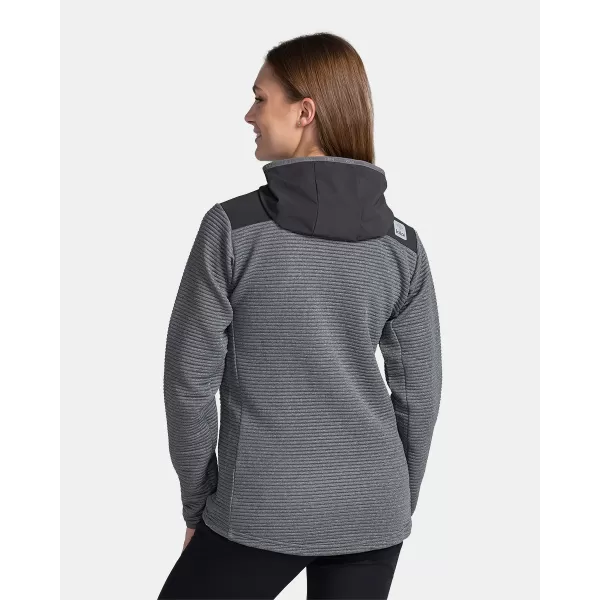  Hanorac de damă din fleece KILPI TANALI-W TL0202KI GRI ÎNCHIS 