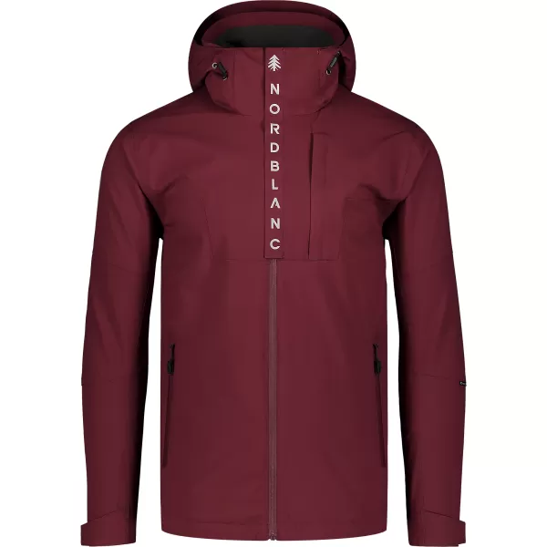  Jachetă pentru bărbați NORDBLANC COMPASS NBSJM7890 BURGUNDIA 