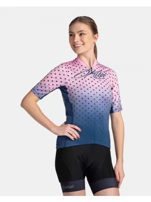 Tricou de ciclism pentru femei KILPI RITAEL-W TL0352KI ROZ DESCHIS