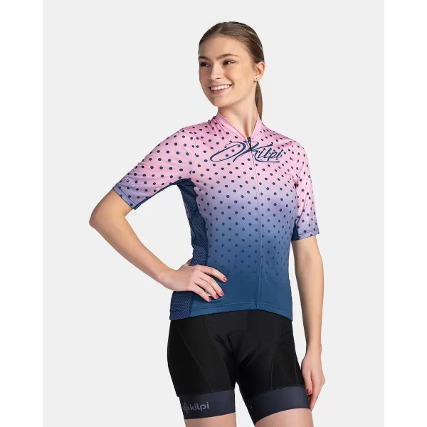  Tricou de ciclism pentru femei KILPI RITAEL-W TL0352KI ROZ DESCHIS 