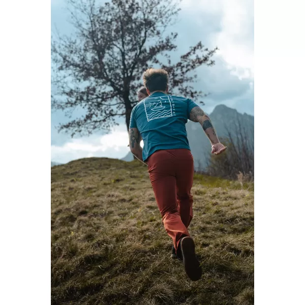  Pantaloni pentru bărbați NORDBLANC RUBBER NBSPM7907 PORTOCALE 