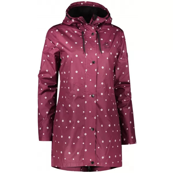  Geaca de toamna de dama ALTISPORT OWEDA LJCB628 BURGUNDIA 