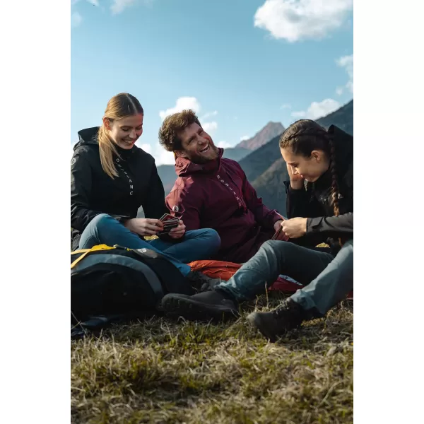  Jachetă pentru bărbați NORDBLANC COMPASS NBSJM7890 BURGUNDIA 