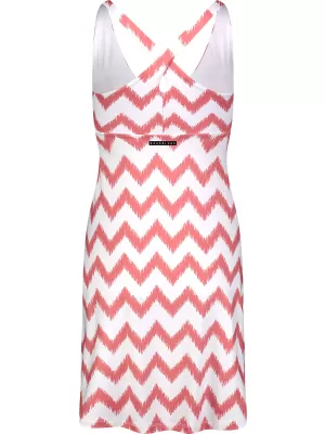 Rochie NORDBLANC V-NECK NBSLD7804 ROZ/ALB