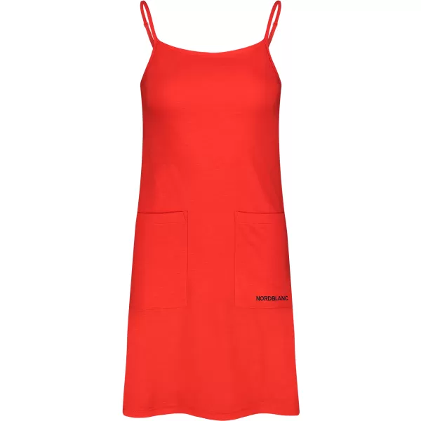  Rochie NORDBLANC BEACHWAVES NBSLD7813 CERNEALĂ PORTOCALIE 