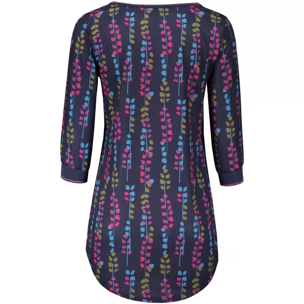  Tricou pentru femei KIXMI ROSALIA ALBASTRU INCHIS 