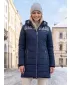 Palton de femei ALTISPORT BEVERLY ALBASTRU INCHIS