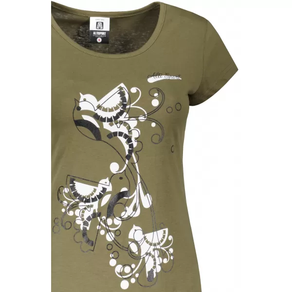  Tricou pentru femei ALTISPORT ALW179122 KAKI 