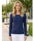 Tricou pentru femei KIXMI RACHEL ALBASTRU INCHIS