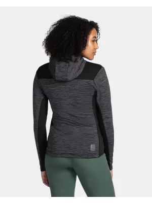 Hanorac de damă din fleece KILPI SEVELEN-W TL0203KI NEGRU