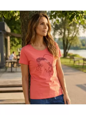 Tricou pentru femei KIXMI ROCCA CORAL
