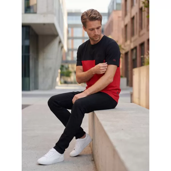  Tricou pentru bărbați SAM 73 SIRIUS MT 826 ROŞU 