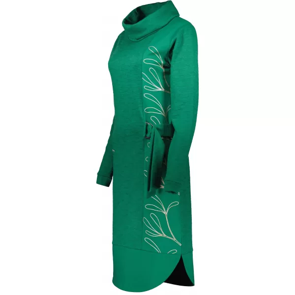  Rochie hanorac de dama KIXMI RENIE VERDE 