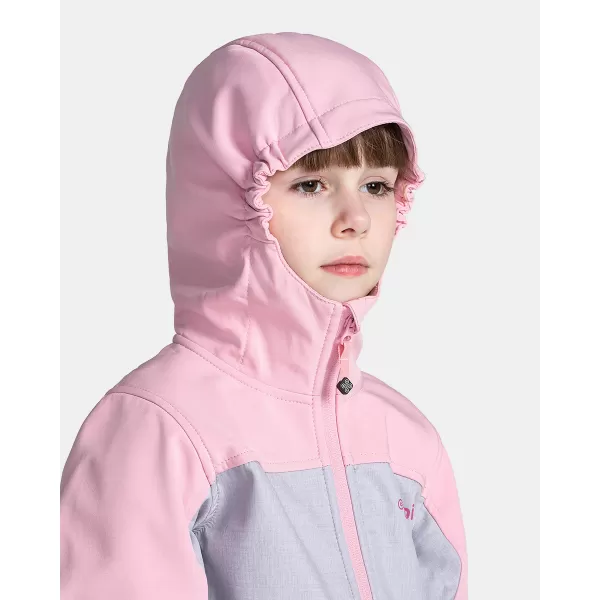  Jachetă softshell pentru fetiță KILPI RAVIA-J TJ0517KI ROZ DESCHIS 