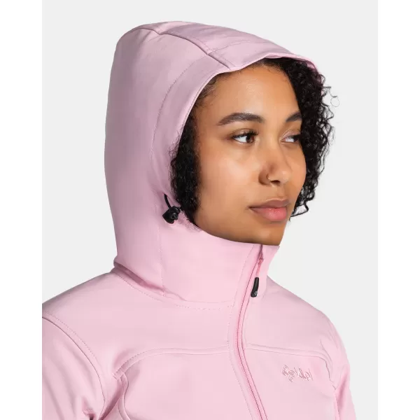  Jachetă softshell pentru femei KILPI RAVIA-W TL0109KI ROZ DESCHIS 