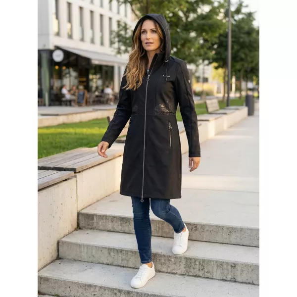  Palton softshell dama KIXMI RITA NEGRU 