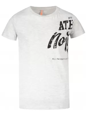 Tricou fetita NORDBLANC NBSKT6310L EVIDENȚIERI GRI DESCHIS