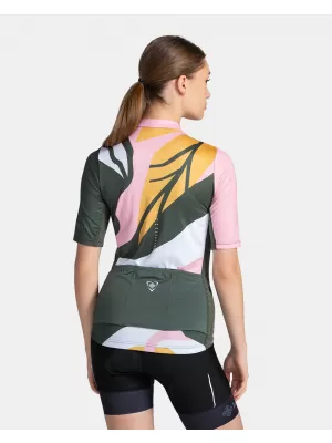 Tricou de ciclism pentru femei KILPI RITAEL-W TL0352KI VERDE ÎNCHIS