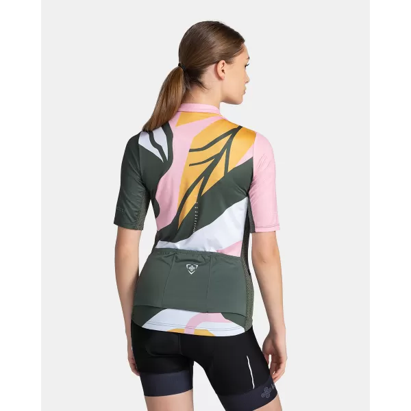  Tricou de ciclism pentru femei KILPI RITAEL-W TL0352KI VERDE ÎNCHIS 