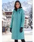 Palton de femei ALTISPORT DERFA LCTB219 VERDE