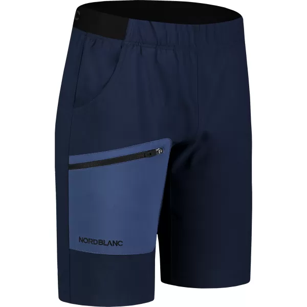  Pantaloni scurți pentru bărbați NORDBLANC WAIST NBSPM7908 ALBASTRU 