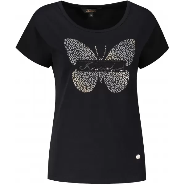  Tricou pentru femei KIXMI ROSIE NEGRU 