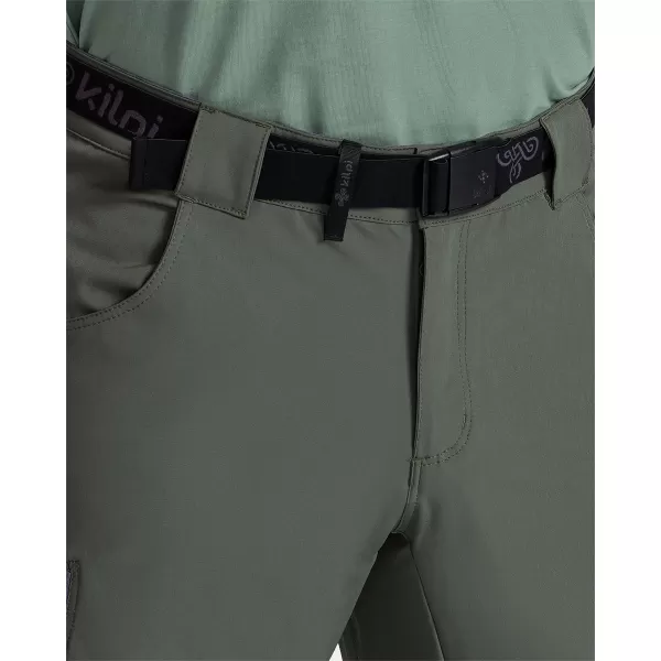  Pantaloni scurți pentru bărbați KILPI NAVIA-M TM0411KI VERDE ÎNCHIS 