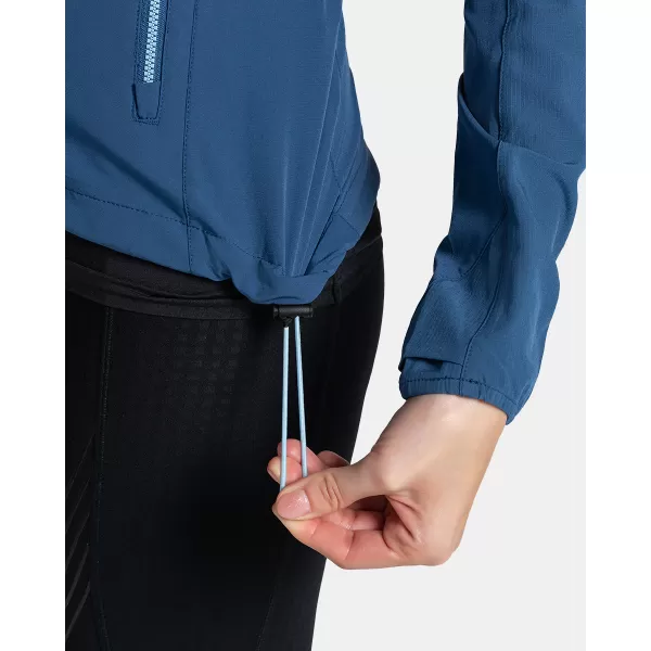  Jachetă softshell de damă KILPI NEATRIL-W TL0108KI ALBASTRU ÎNCHIS 